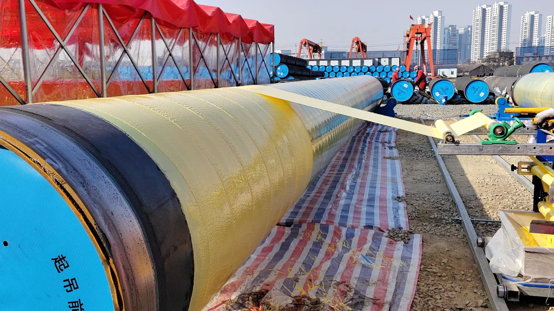 HDD pipeline abrasion protection