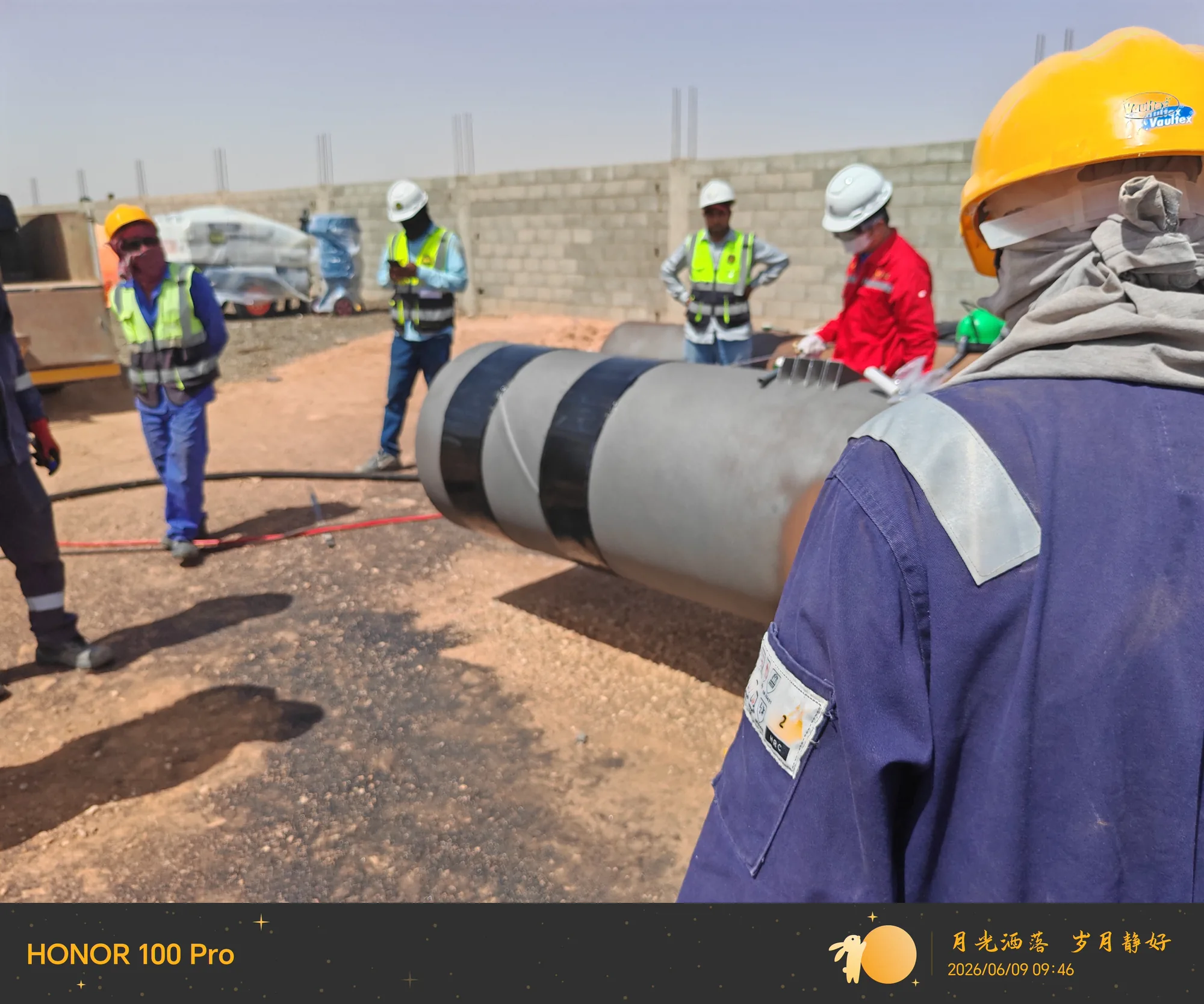 DN2500 Pipe Preparation